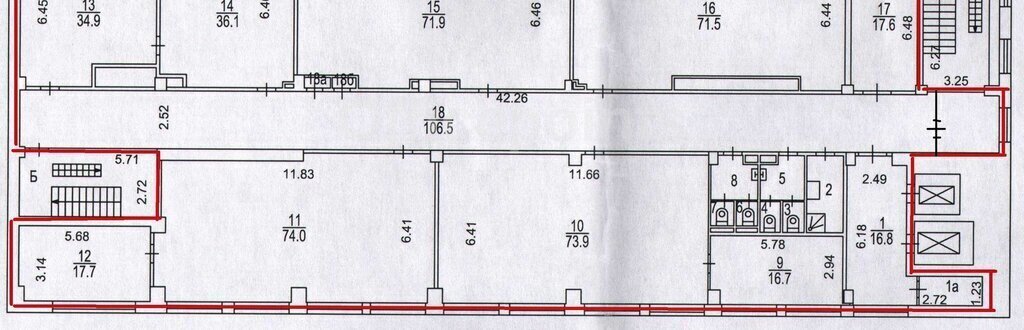 офис г Москва метро Электрозаводская Бауманка ул Бакунинская 73с/1 фото 10