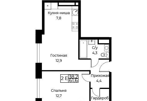 квартира г Москва ул Намёткина 10д Воронцовская фото 1