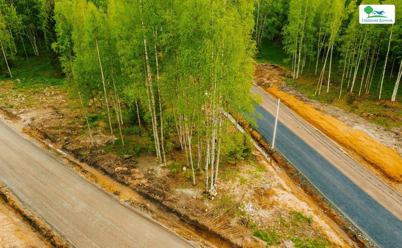 земля р-н Всеволожский 22 км, Всеволожский р-н, Токсовское городское поселение, коттеджный пос. Экофорест, Лесколово, Ленинградское шоссе фото 10