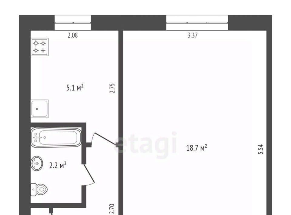 квартира г Великий Новгород ул Большая Санкт-Петербургская 148к/1 фото 21