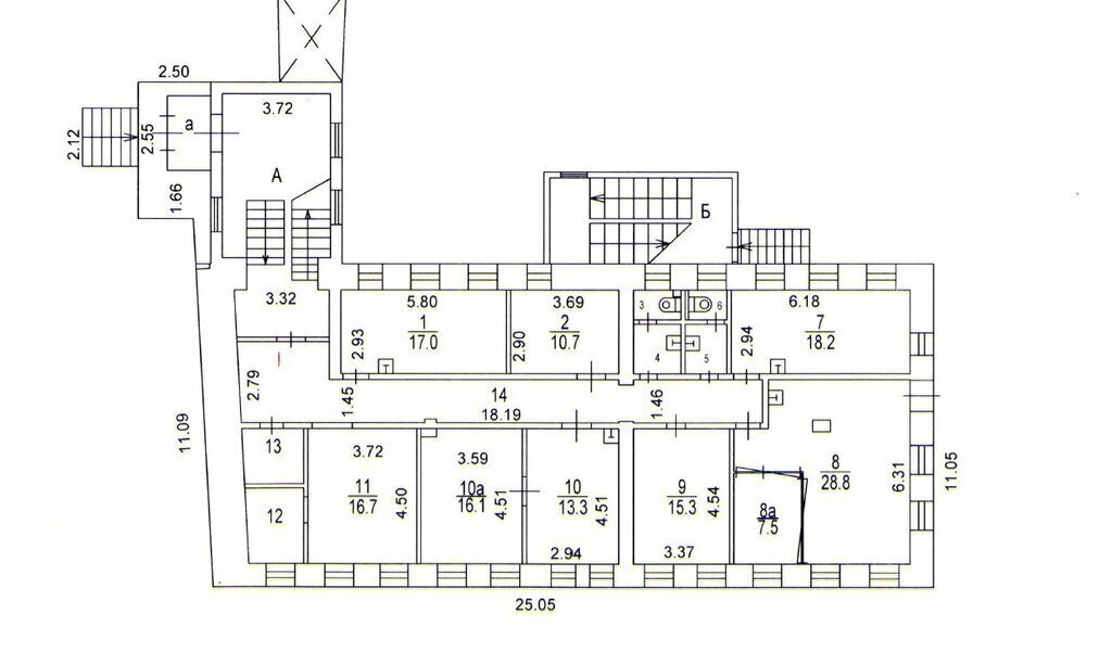 офис г Москва метро Сухаревская ул Гиляровского 10с/1 фото 19