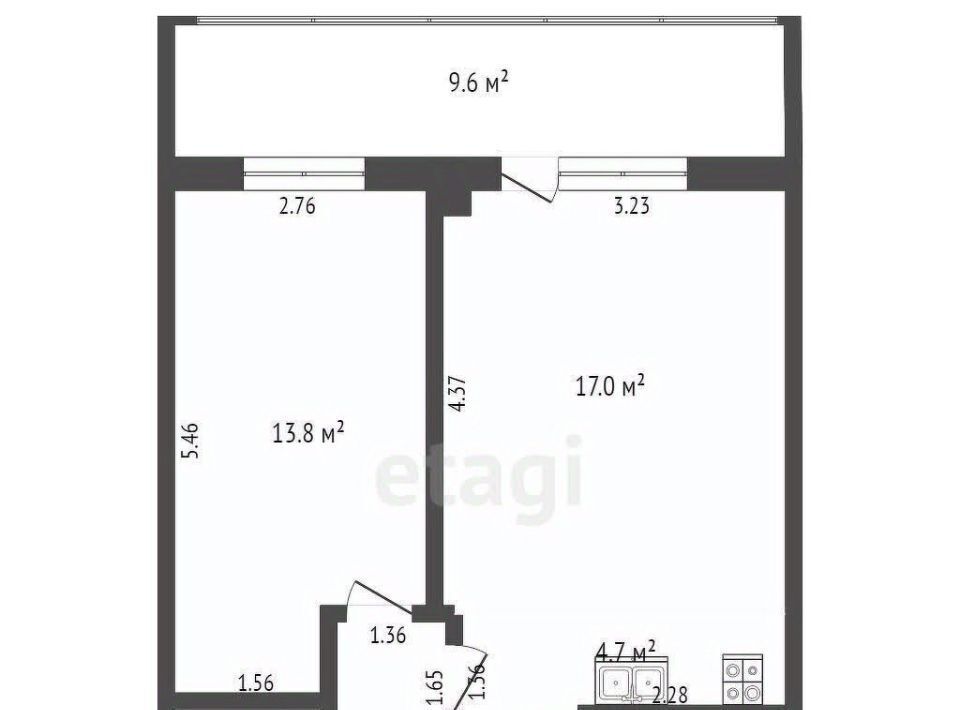 квартира г Якутск ул Севастопольская 21/1 фото 23