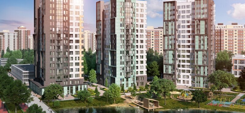 квартира г Москва метро Коммунарка ТиНАО жилой комплекс Скандинавия, 28. 4 фото 5