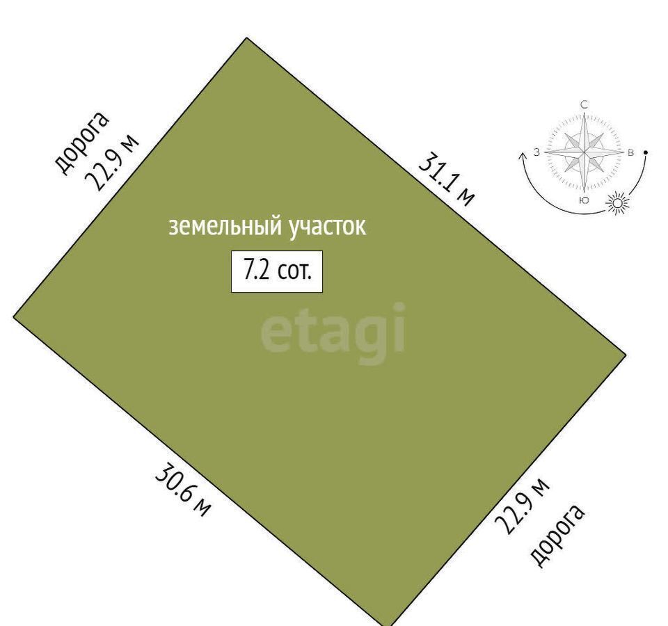 земля р-н Тюменский с Кулига коттеджный пос. Заповедный, Тюмень фото 14