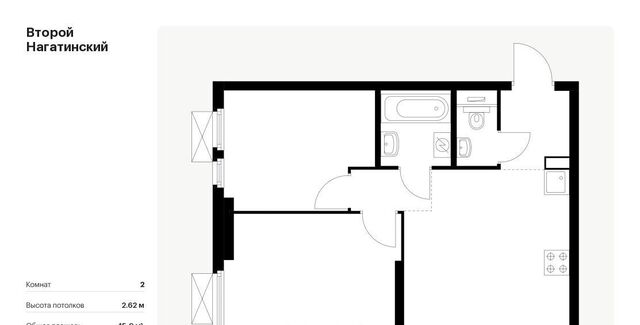 метро Нагатинская Второй Нагатинский к 1. 3 фото