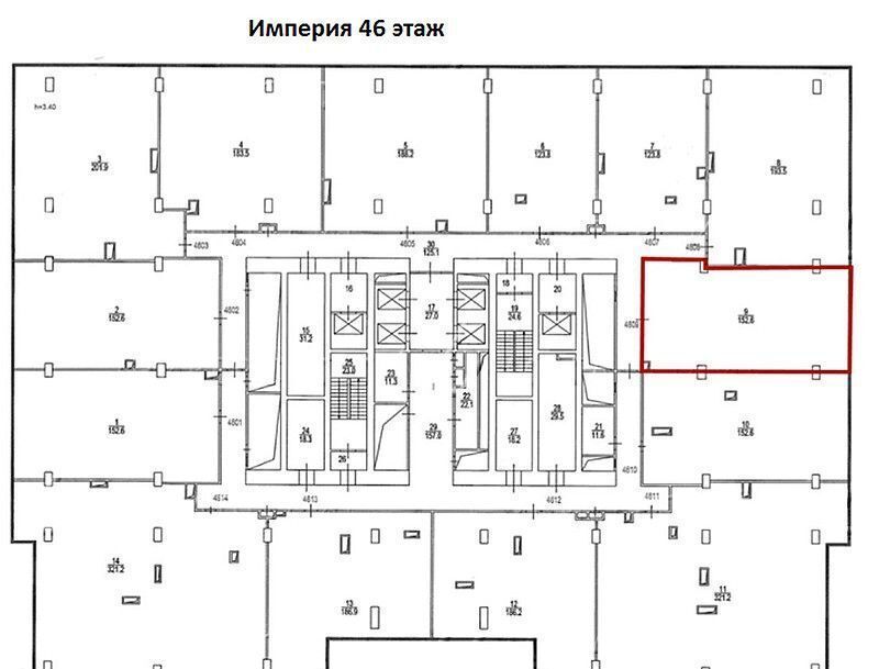 офис г Москва метро Деловой центр наб Пресненская 6с/2 фото 17