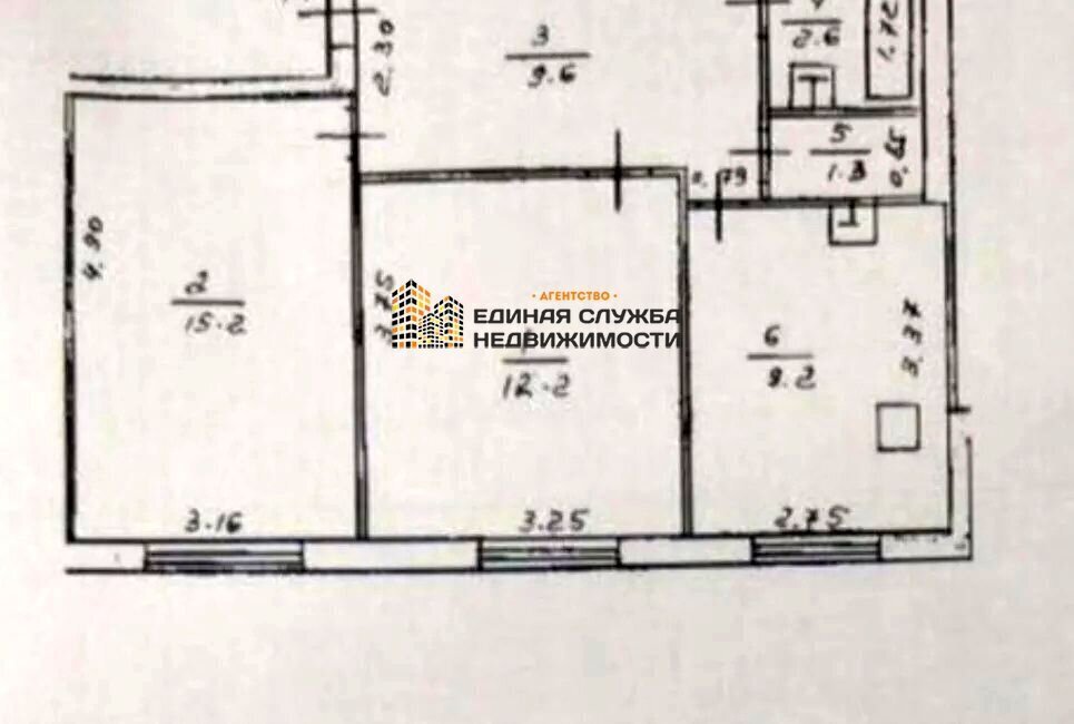 квартира г Уфа р-н Ленинский ул Ахметова 316 фото 7