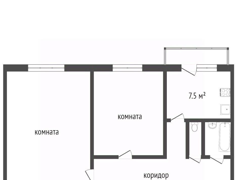 квартира г Воронеж р-н Коминтерновский ул Хользунова 98 фото 30