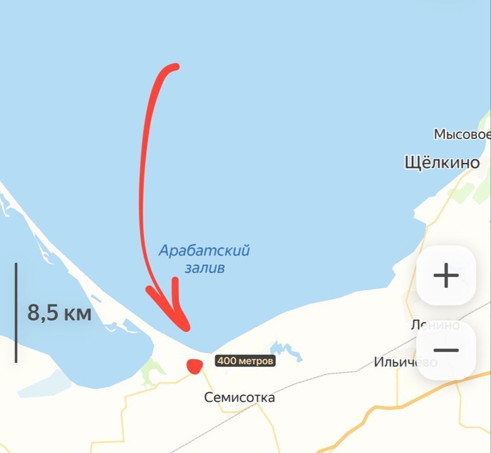 земля г Фокино п Крым Семисотское сельское поселение, товарищество собственников недвижимости Ак-Монай, Республика Крым, Ленинский р-н фото 1