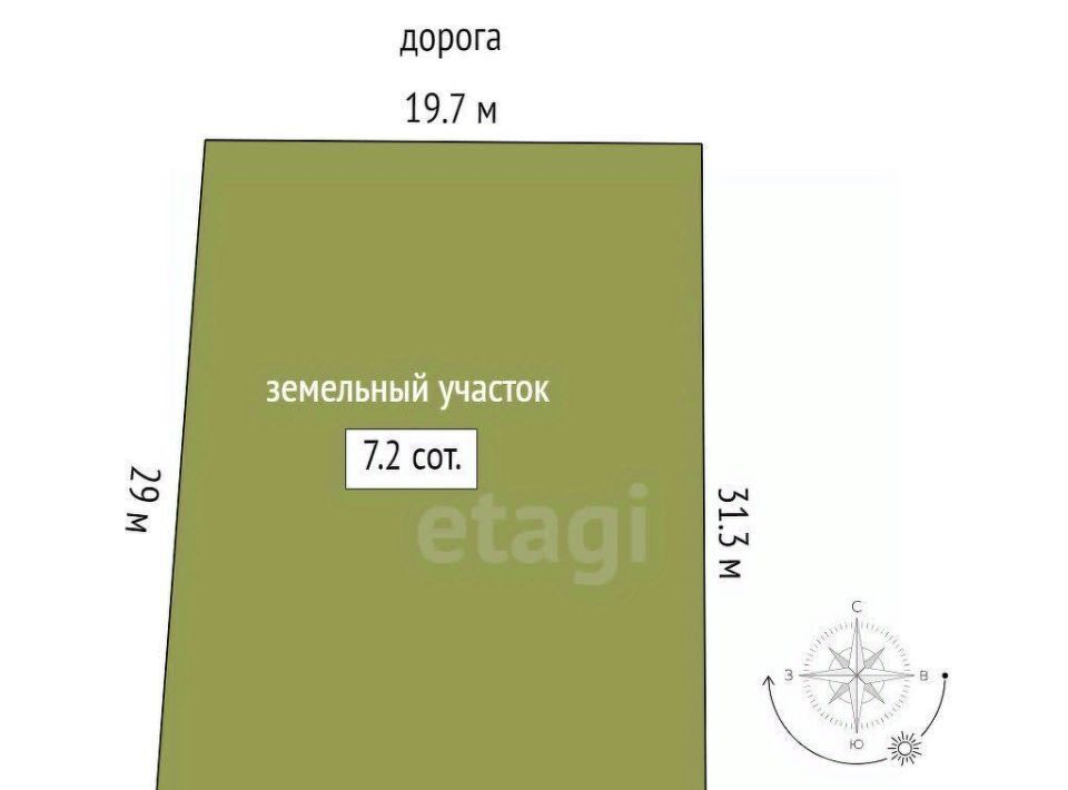 земля г Тюмень р-н Калининский Собственников недвижимости Весна СНТ фото 2