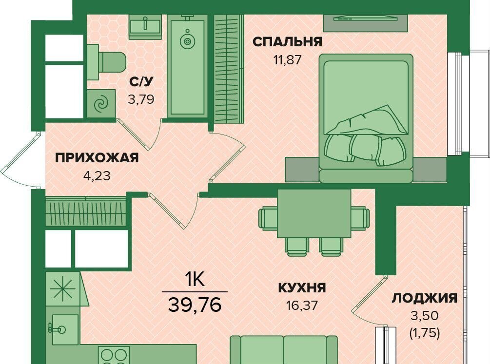 квартира г Тула р-н Центральный ЖК Суворовский 1 2», квартал «Б» фото 1