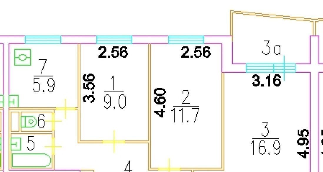 квартира г Москва метро Улица Сергея Эйзенштейна ул Федоскинская 3 фото 20