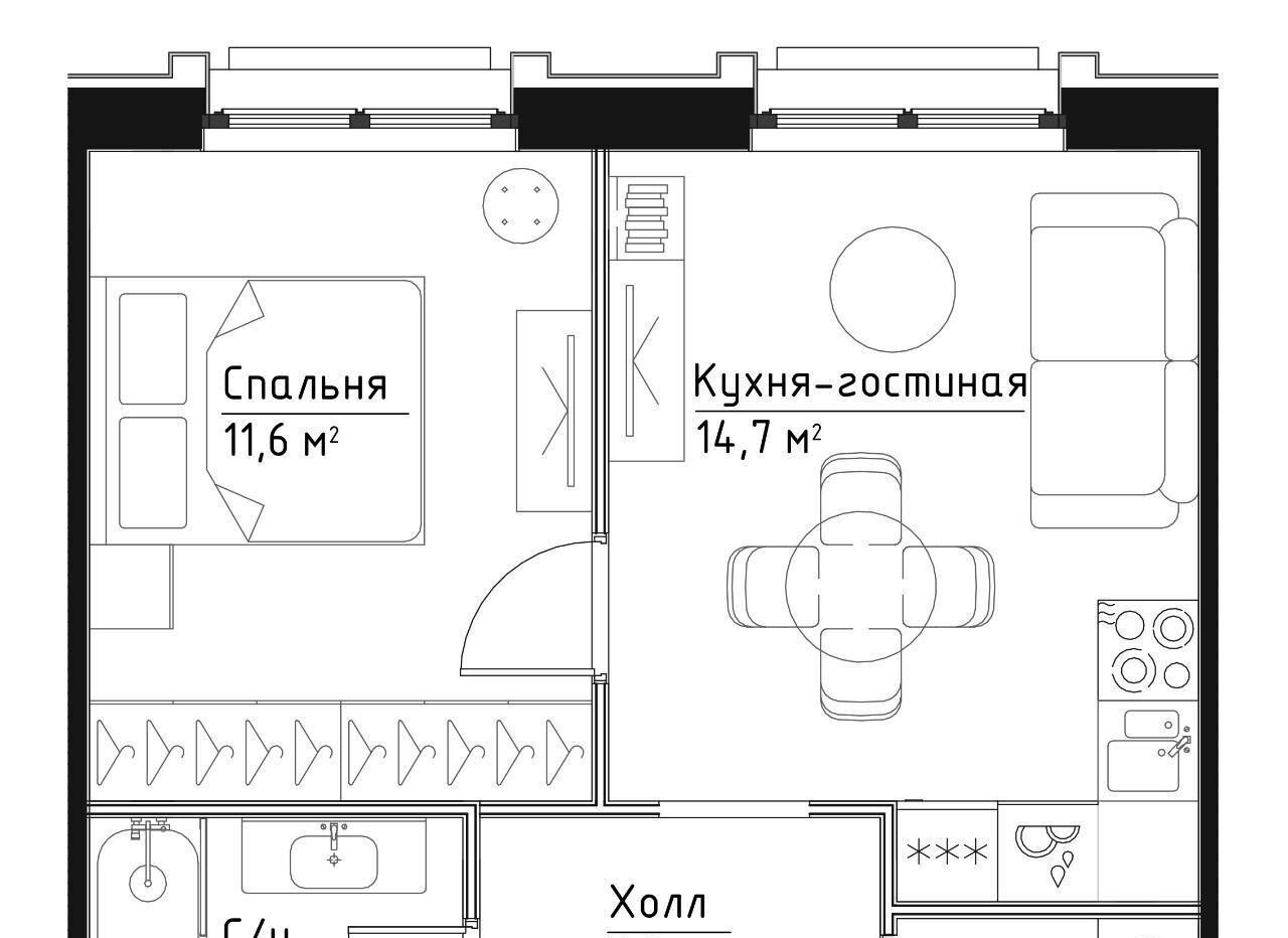 квартира г Москва метро Серпуховская ул Дубининская 59к/6 фото 2