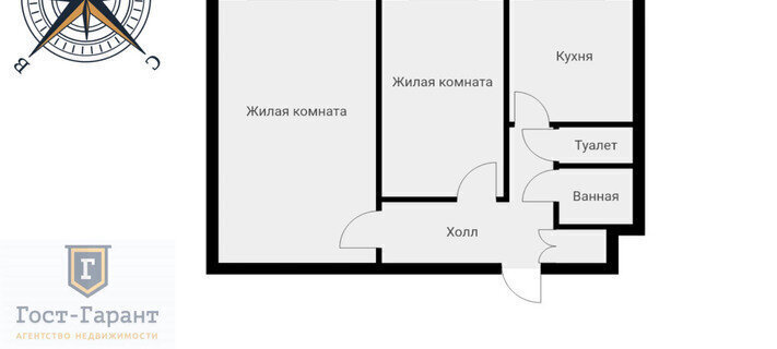 квартира г Москва метро Улица Академика Янгеля ул Чертановская 64к/2 фото 12