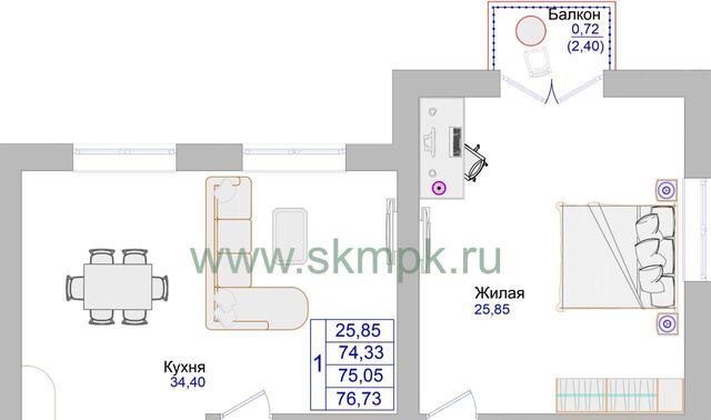 пр-кт Калининградский 70е фото