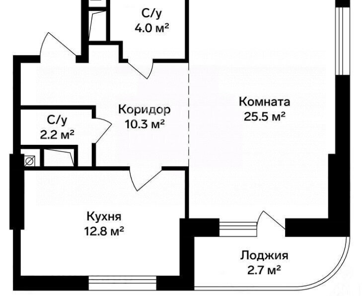 квартира г Москва метро Авиамоторная пр-д Невельского 6к/2 фото 12