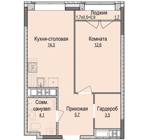 р-н Индустриальный Центральный ул Советская 1 ЖК «Мой Зенит» фото