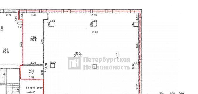 офис г Санкт-Петербург метро Лесная наб Выборгская 61 фото 9