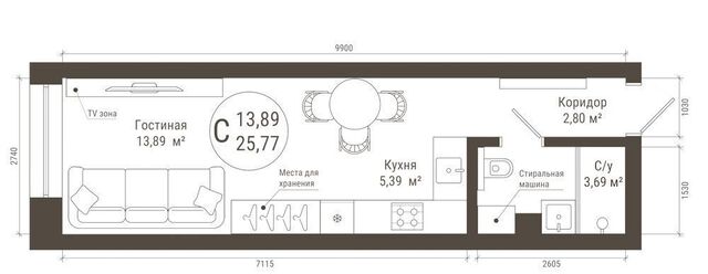 р-н Кировский ул Менделеева 137 фото