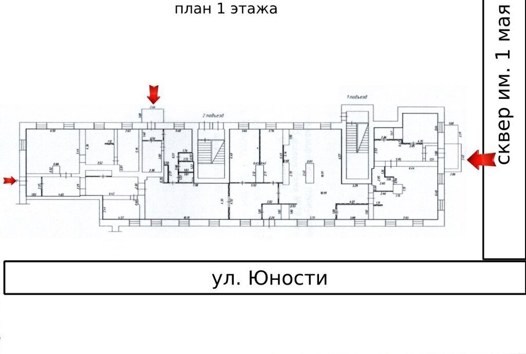 торговое помещение г Красноярск р-н Ленинский ул Юности 23 фото 16