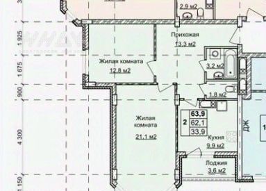 квартира г Нижний Новгород Стрелка Мещерское Озеро ул Карла Маркса 42 жилрайон фото 22