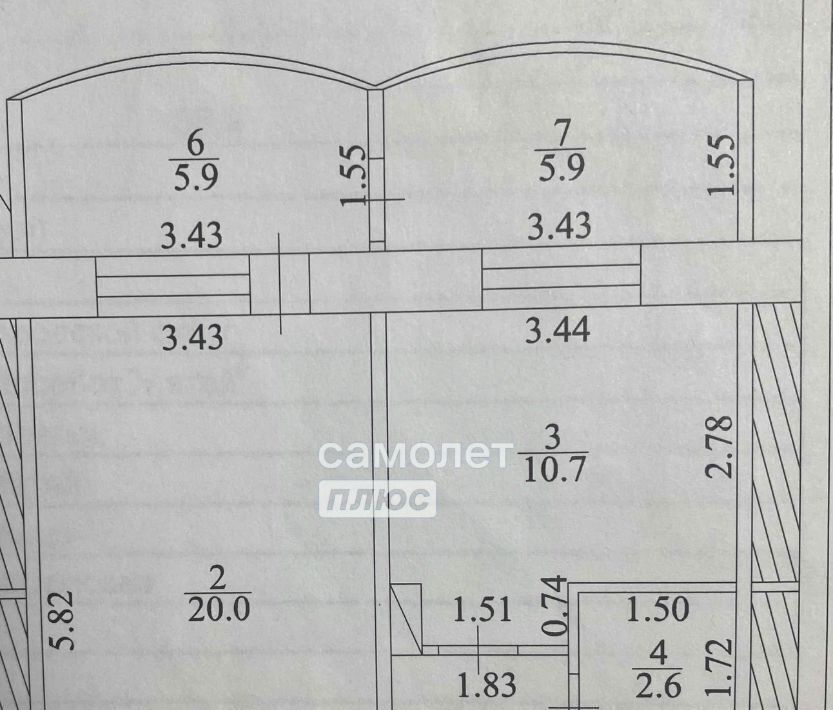 квартира п Жатай ул Матросова 17/2 фото 17