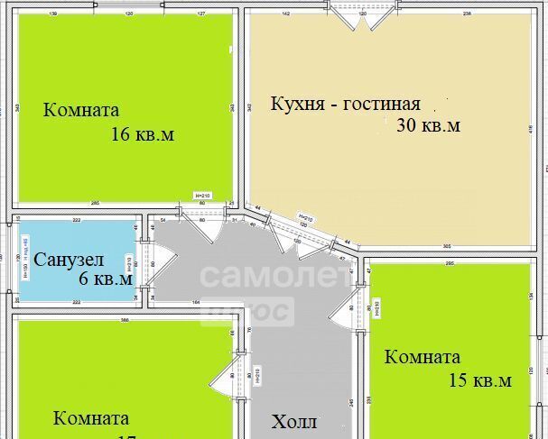 дом р-н Динской с Красносельское мкр Молодежный 17 фото 2