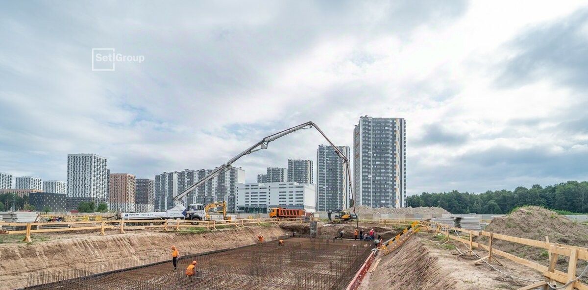 квартира г Санкт-Петербург метро Проспект Просвещения ЖК «Бионика Заповедная» округ Коломяги фото 16