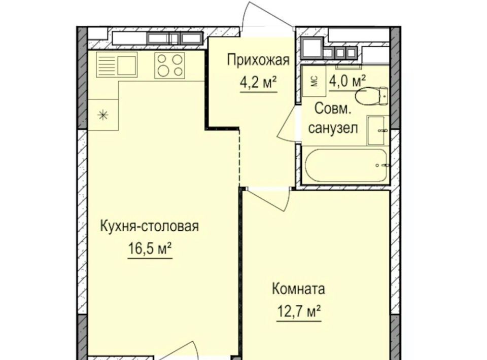 квартира г Ижевск р-н Устиновский Автопроизводство ЖК «Норвежский лес» жилрайон фото 1