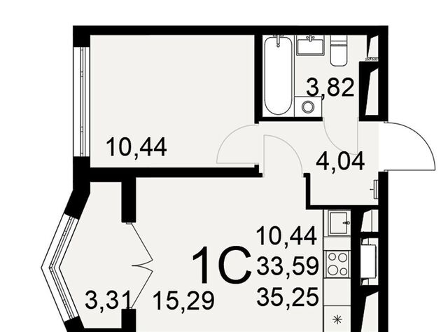 р-н Привокзальный дом 2 ЖК «Сегодня» секц. 1, стр. 73 фото