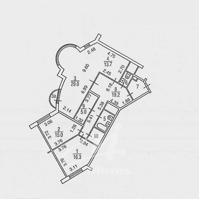 квартира г Москва пр-кт Пролетарский 7 Южный административный округ фото 3