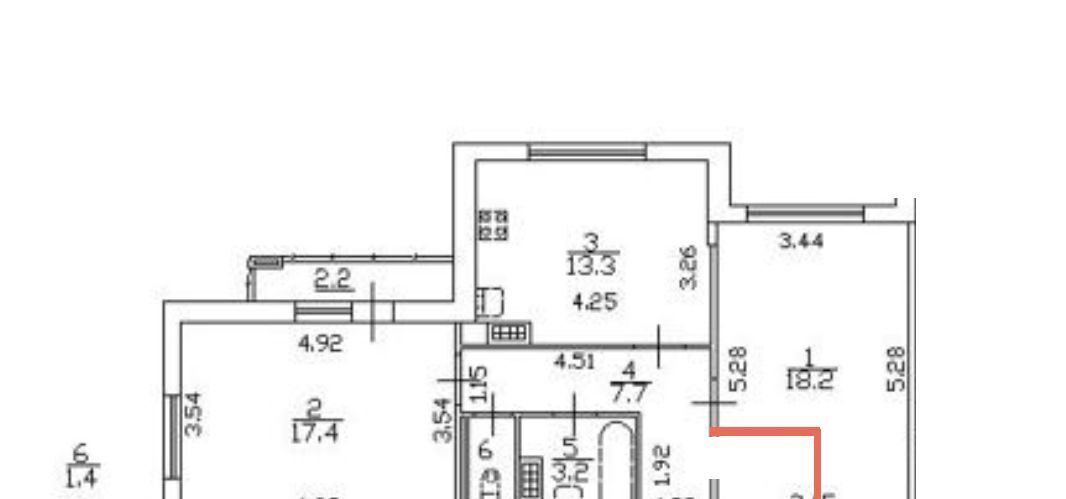 квартира г Санкт-Петербург п Шушары Славянка ш Колпинское 34к/1 Шушары фото 14