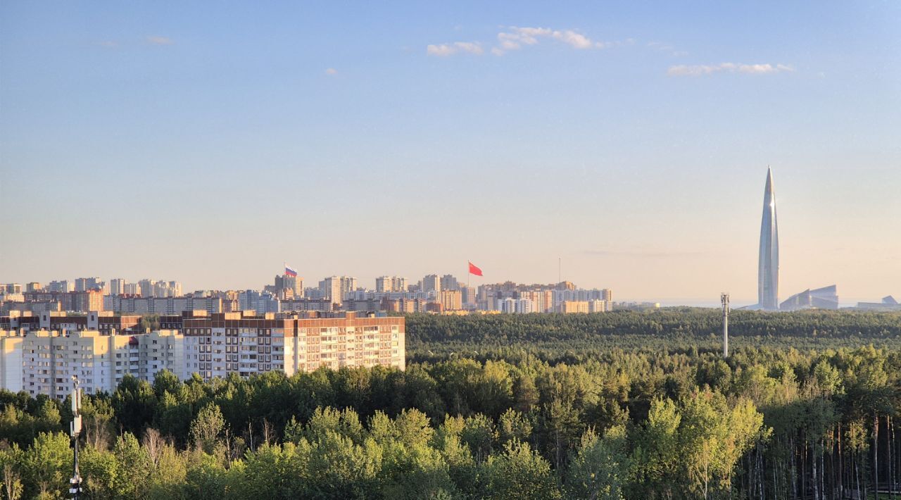 квартира г Санкт-Петербург метро Комендантский Проспект пр-кт Авиаконструкторов 61 фото 1