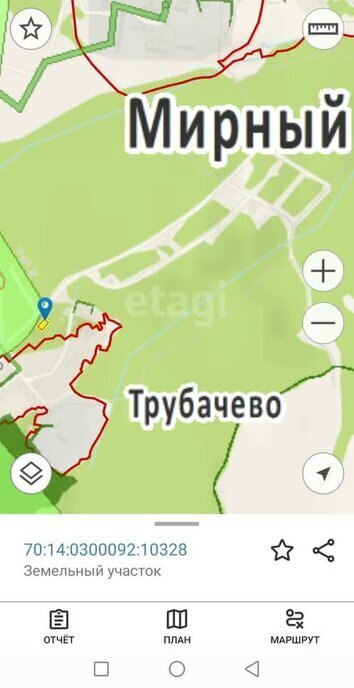 земля р-н Томский п Трубачево ул Боровая фото 6