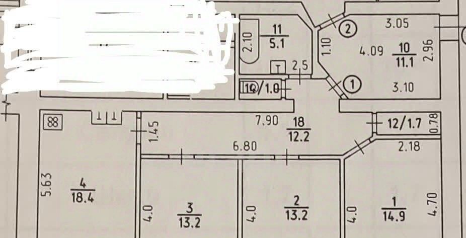 квартира г Ижевск р-н Октябрьский ул Карла Маркса 425 фото 27