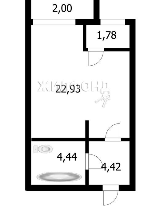 квартира г Бердск ул Ленина 124 ЖК «Ленина 124» Речной Вокзал фото 1