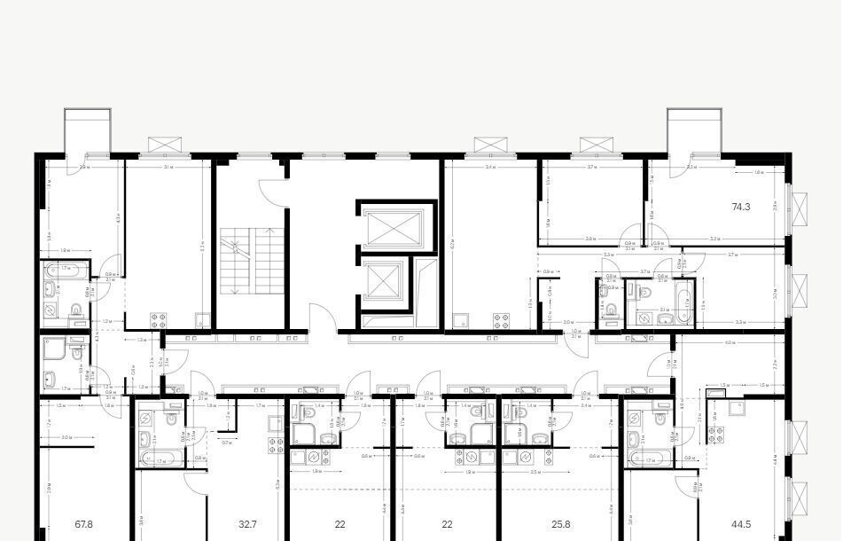 квартира г Москва метро Окружная Большая Академическая 85 к 3. 2 фото 2