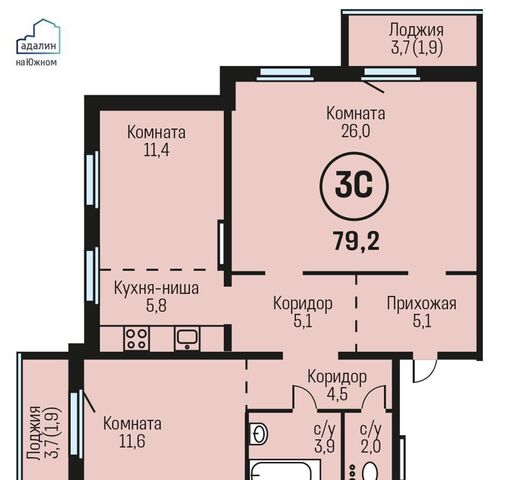 рп Южный р-н Центральный тракт Южный 15 корп. 5 фото