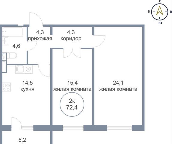 тракт Югорский 54/2 ЖК «Георгиевский» фото