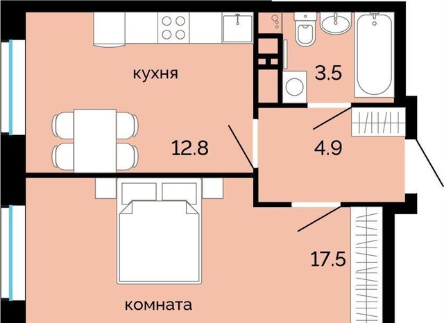 р-н Свердловский дом 135 ЖК Красное яблоко ЖК «Красное яблоко» 1 очередь фото