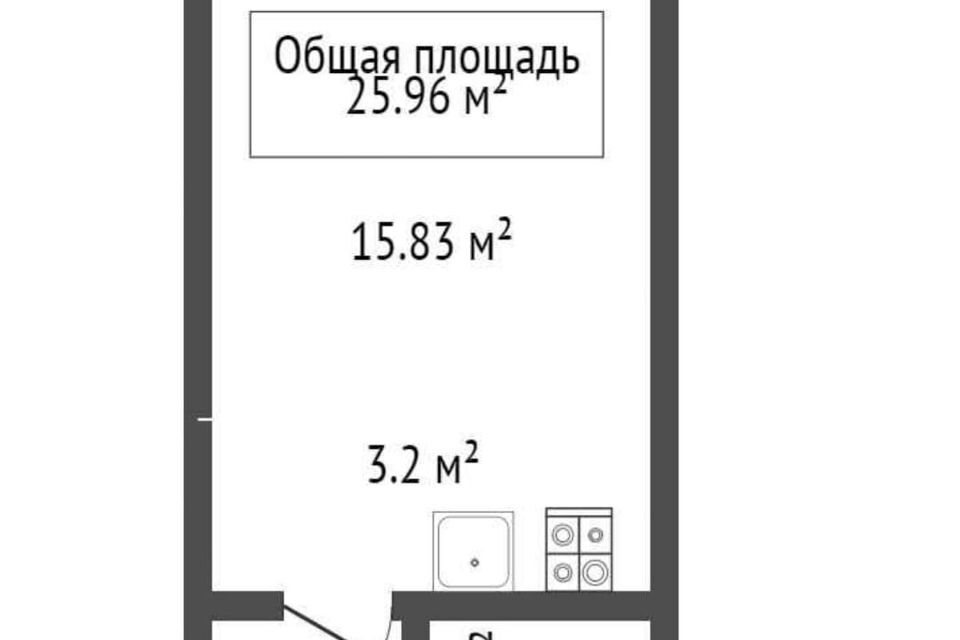 квартира г Новосибирск р-н Кировский ул Рубежная 56 городской округ Новосибирск фото 2