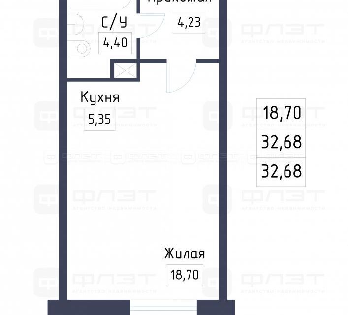 квартира г Казань р-н Приволжский ул Генерала Ерина 3 Республика Татарстан Татарстан, Казань городской округ фото 5