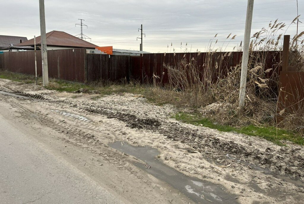 земля р-н Азовский х Городище ул Придорожная Елизаветинское сельское поселение фото 1