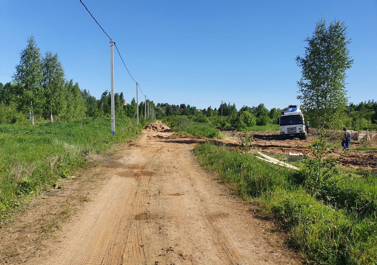 земля городской округ Клин д Борисово 70 км, Клин, Ленинградское шоссе фото 1