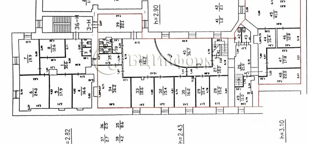 офис г Санкт-Петербург метро Владимирская ул Марата 36/38 Владимирский округ фото 13