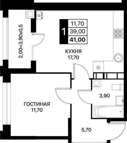 квартира р-н Первомайский пр-кт Шолохова 19 корп. 1 фото