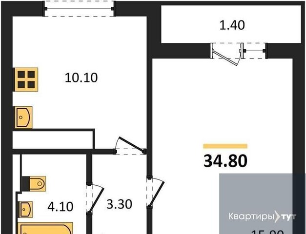 р-н Центральный ЖК «‎Яблоневые Сады» д. 140Б фото