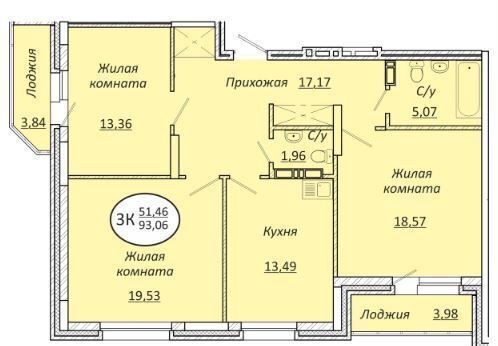 квартира г Новосибирск р-н Октябрьский Золотая Нива ул Пролетарская Жилой дом фото 2