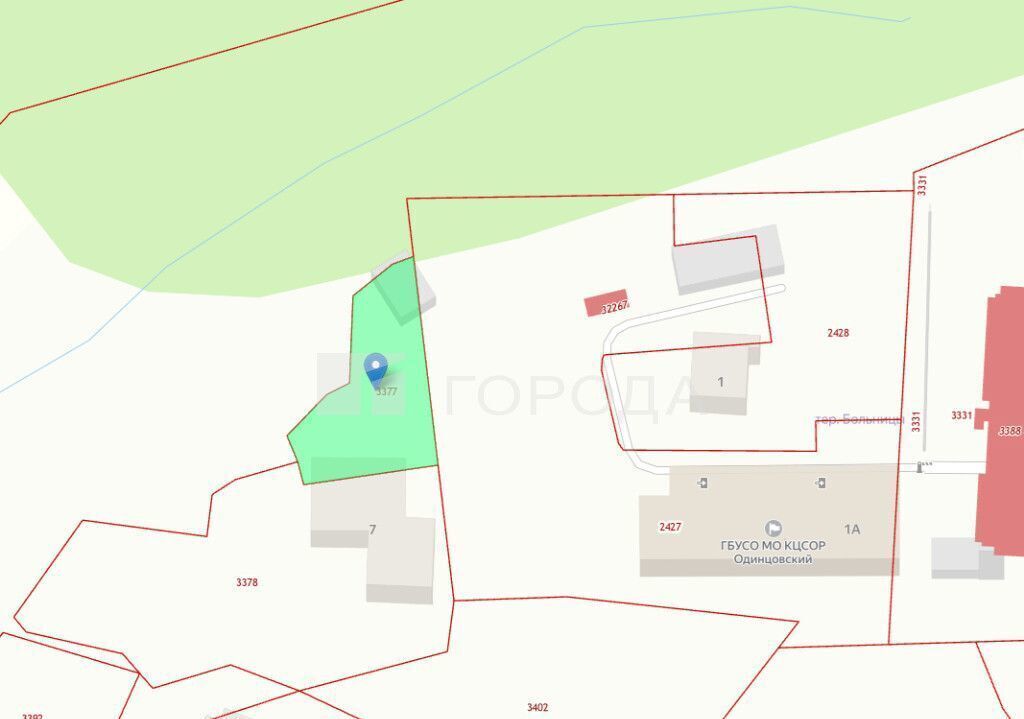 земля городской округ Одинцовский с Ромашково 9727 км, территория Больницы, Москва, направление Белорусское (запад), Рублёво-Успенское шоссе фото 5