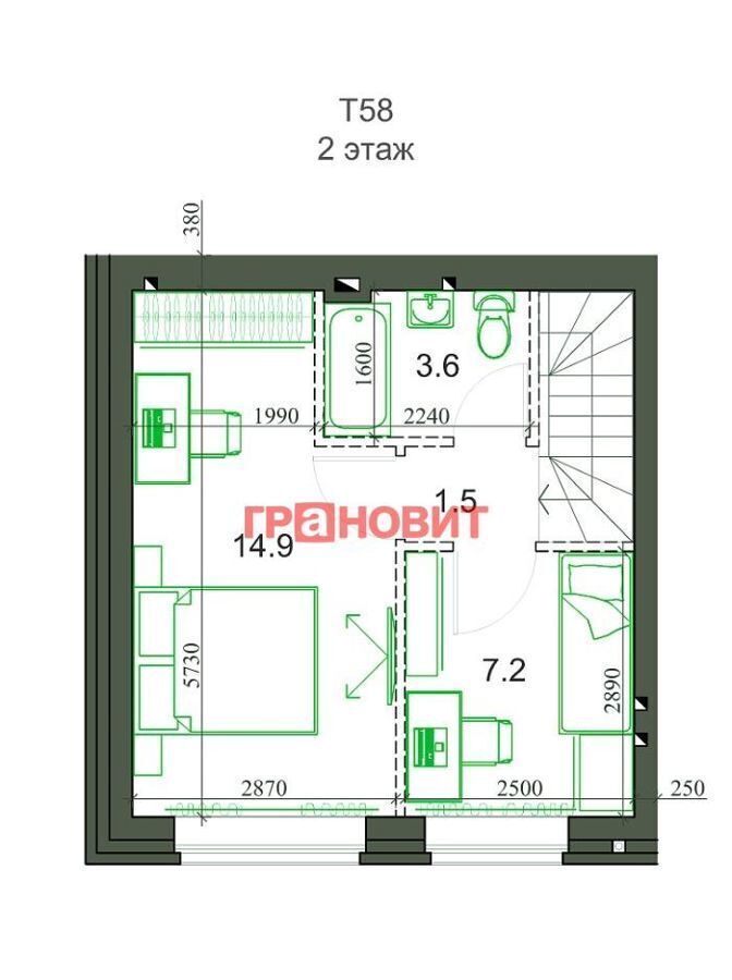 дом р-н Новосибирский с Новолуговое мкр Березки 2 3-й квартал Новолуговской сельсовет, 20/1/1 фото 29